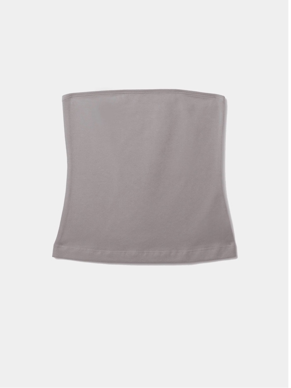 Revolve SNDYS Women’s Gray Mini Tube Crop Top Shirt Summer Beach Cute Short XS
